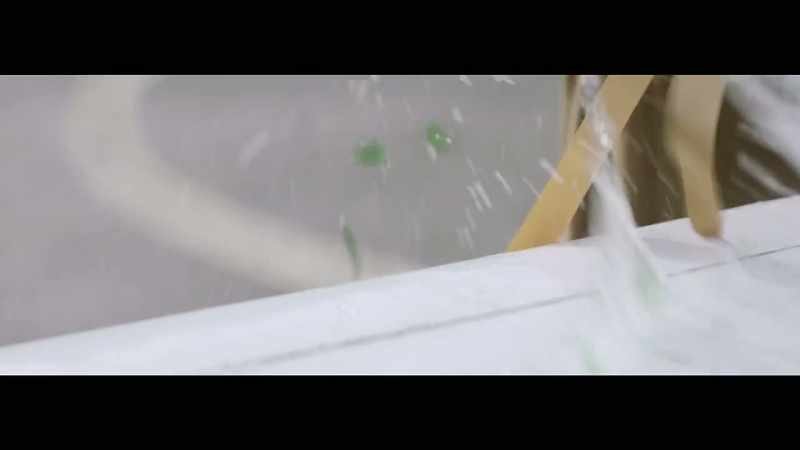 (glass shatters)