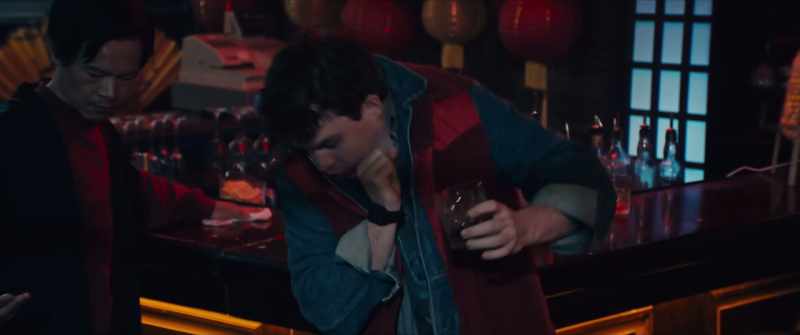 [glass shatters]