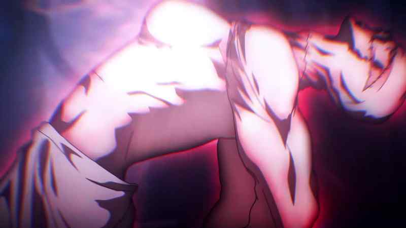 [glass shatters]