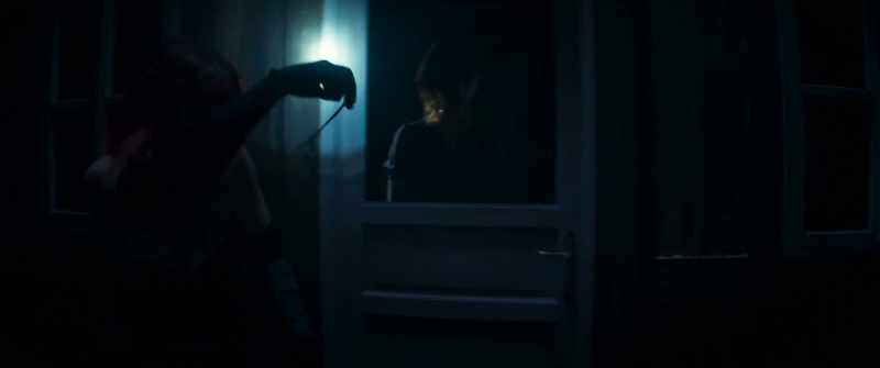 [glass shatters]