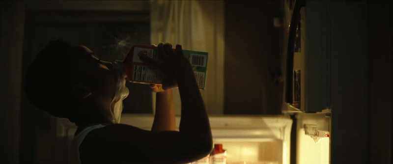 [glass shatters]