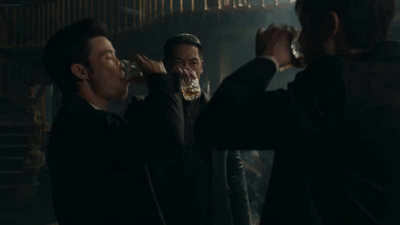 [glasses clink]