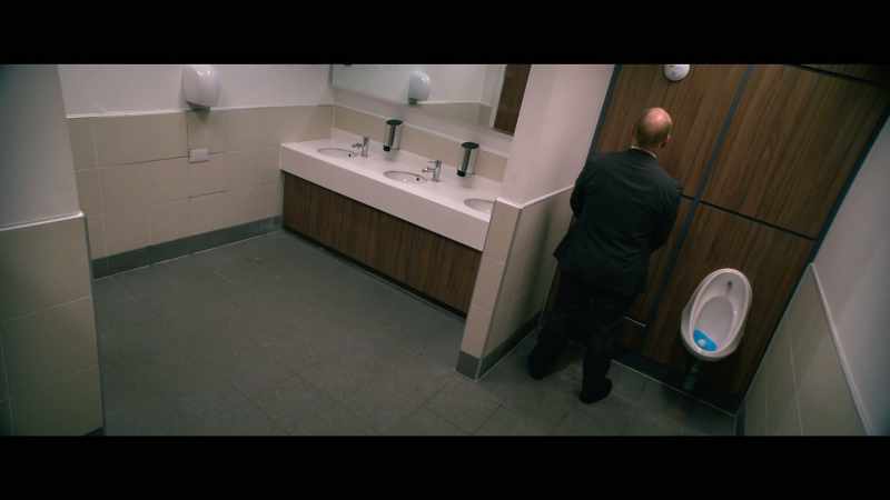 Glen? (URINATING)