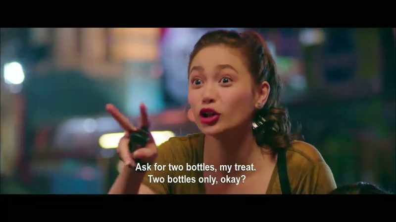 Go to Aling Itang and ask for two bottles, my treat