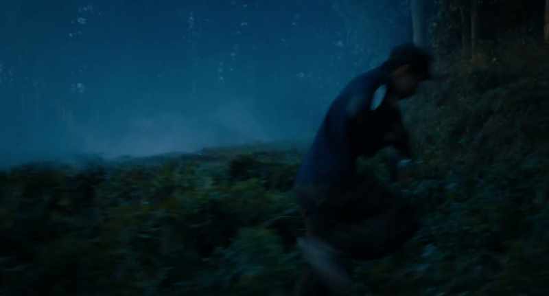Go any way, but run! -Give me your hand!