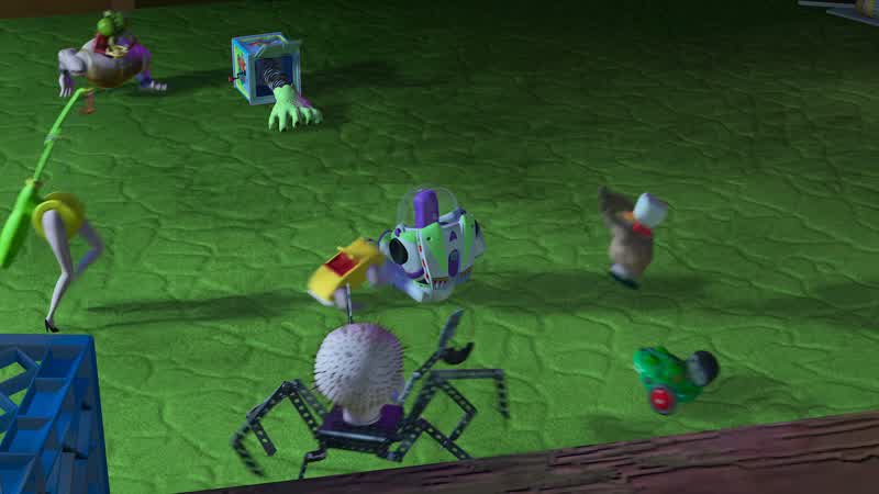 BuzzGo away you disgusting freaksAll right back Back you cannibalsHe is still alive and you're you're not gonna get him you monstersWhat are you doin'Hey Hey they fixed youBut But they're cannibals We