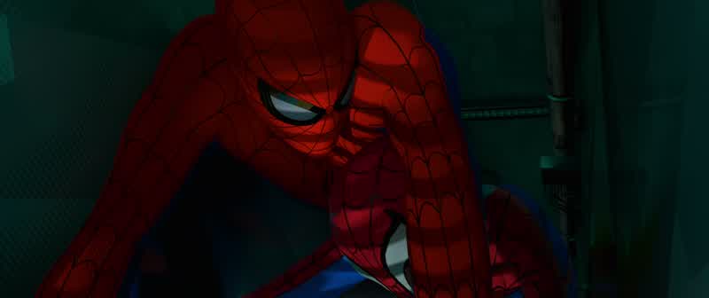 No I can't sit there and let Spider Man diewithout doing anything about itI'm not doing that againWhatMost people I meet in the workplace try to kill meso you're a nice change of pace