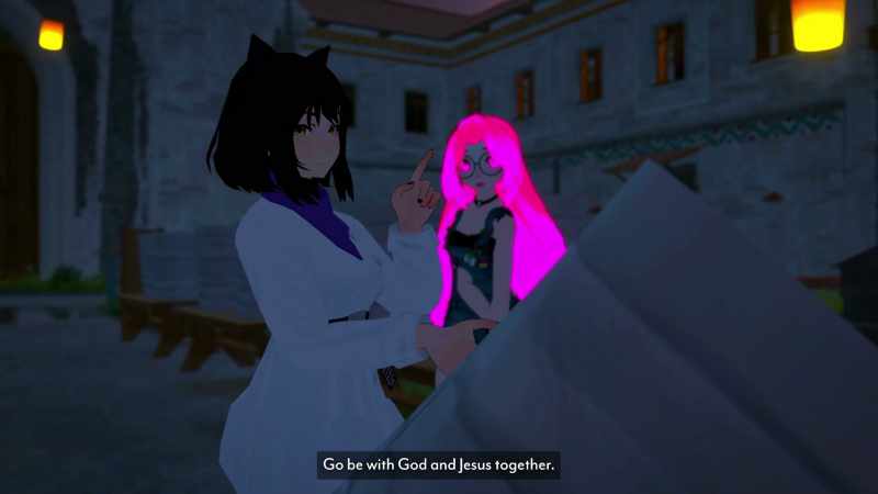 Go be with God and Jesus together