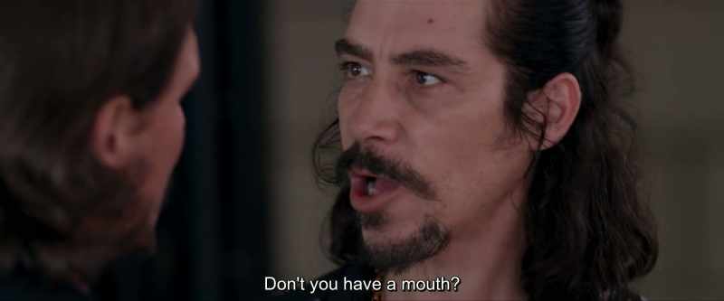 Go easy. - Shut your mouth, you donkey