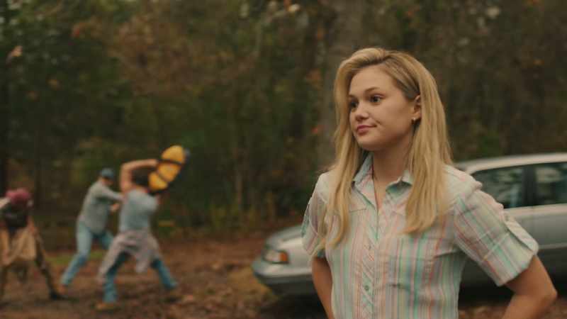 Go! -[guys laughing, joking]