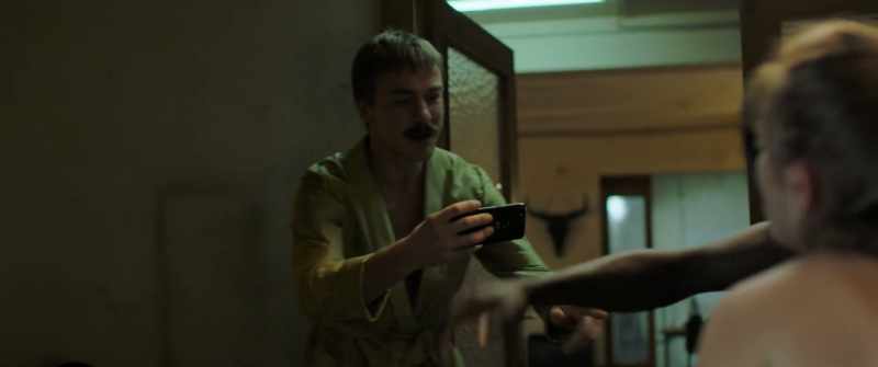 Go on, don't mind me. - What the hell? Get out