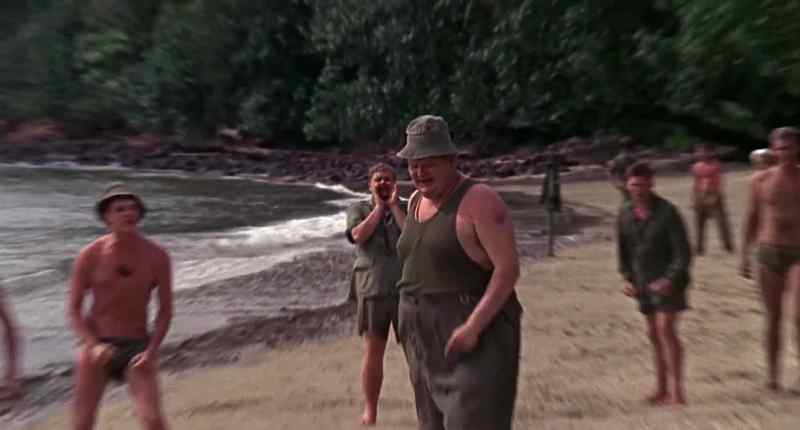 Go on, Sarge! Bang it in!