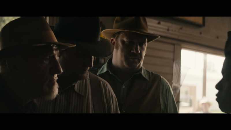 Go on, son. Son, we don't want no trouble here. Go on