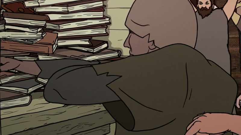 Go! Protect the books!