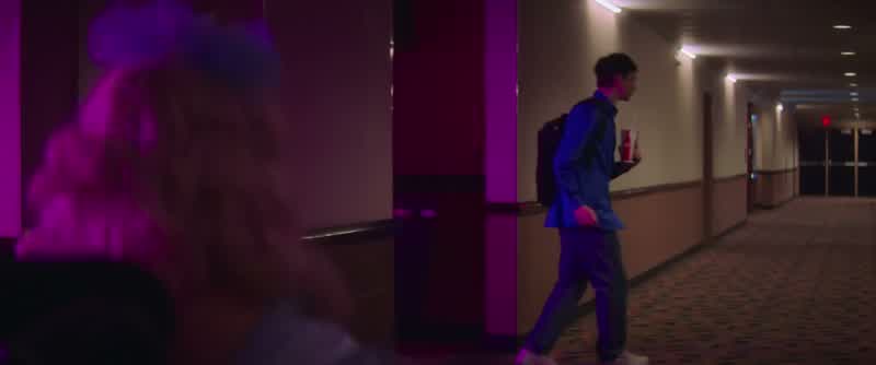 Go. The bathroom. Go, go wait. Wait for me