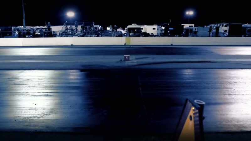 Go through the finish line, overshoots