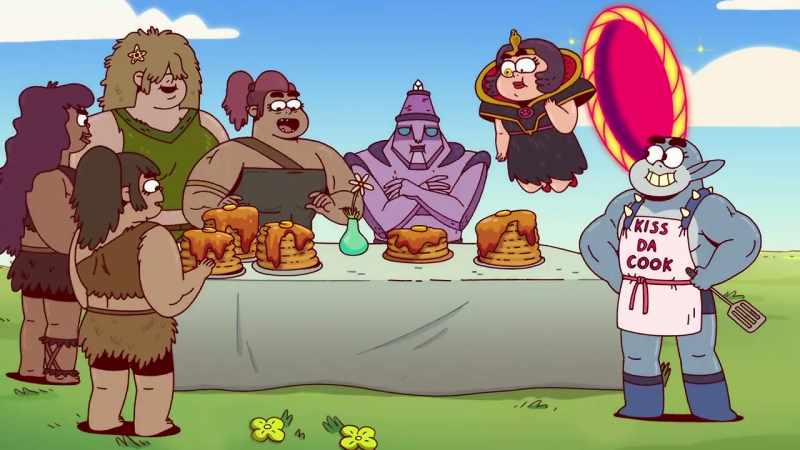 [gobbling]