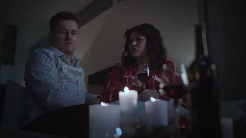 God, Charlie, I had a glass to relax