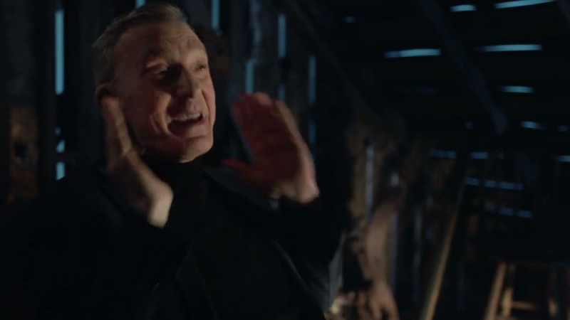 God. The face-tearing scene