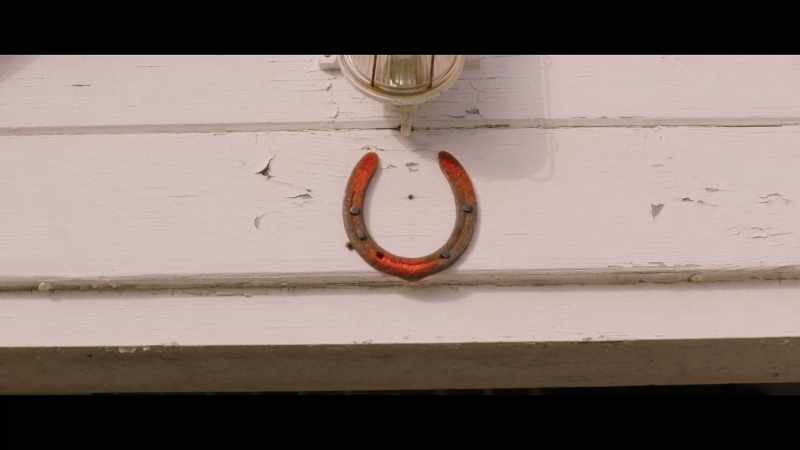 GOD: There had been a horseshoe over the door