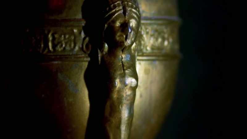 Gold, silver, and bronze artifacts