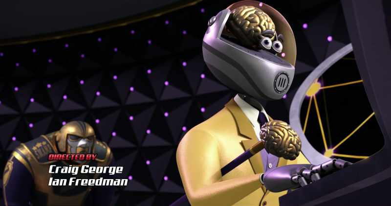 [Golden Brain grunts] -[Therese] We need to talk
