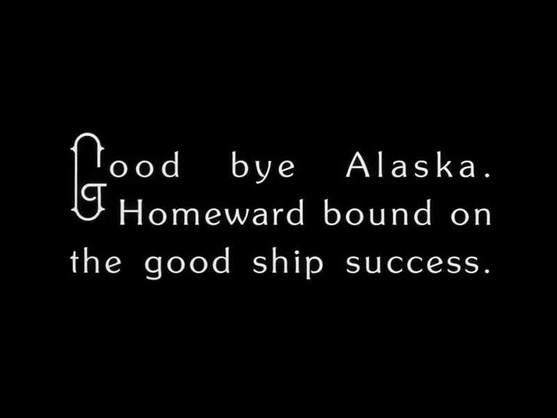 Good bye Alaska
