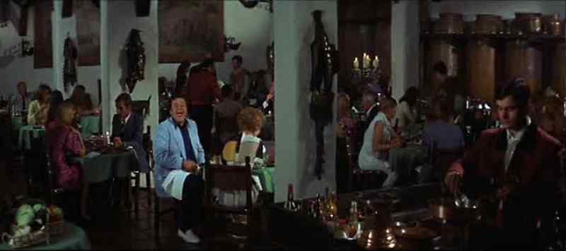 Good evening, sir. - Mr. Menkes' table