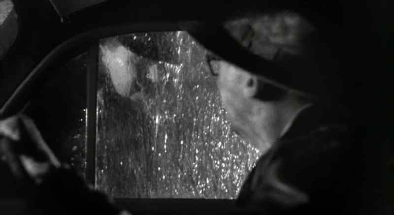 Good evening, sir. - The road's blocked. Where are you going?