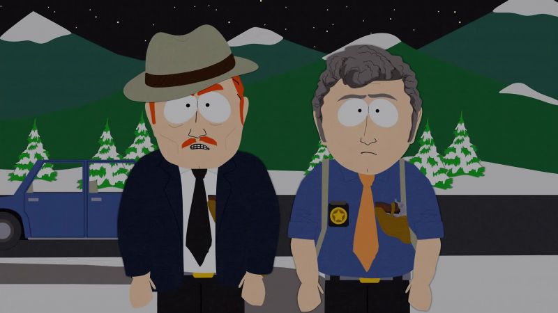 Good evening, sir. We're Park County detectives