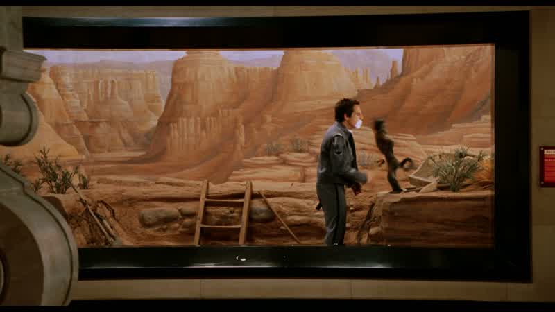 Good Lord, Lawrence, why are you slapping a monkey?