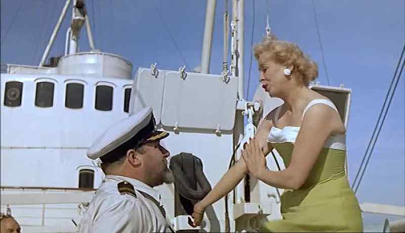 Good morning, Captain. Come to sunbathe?