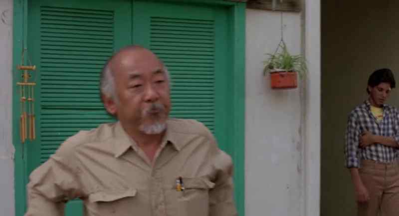 Good morning, Mr. Miyagi. - How do you feel?