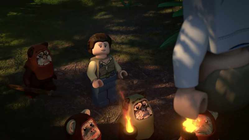 Good news. Problem solved. The Ewoks agree to back off on one condition