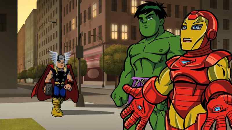 Good thing the Hulk has no mind to hide from