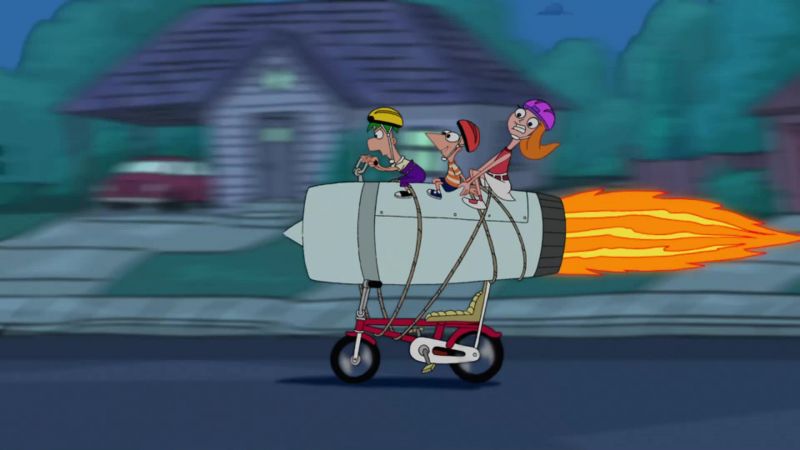 Good thing we had this extra rocket engine, huh?