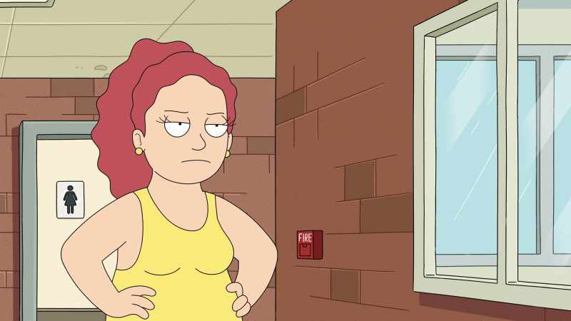 Good try, Vicky. But that's no way to make a child break