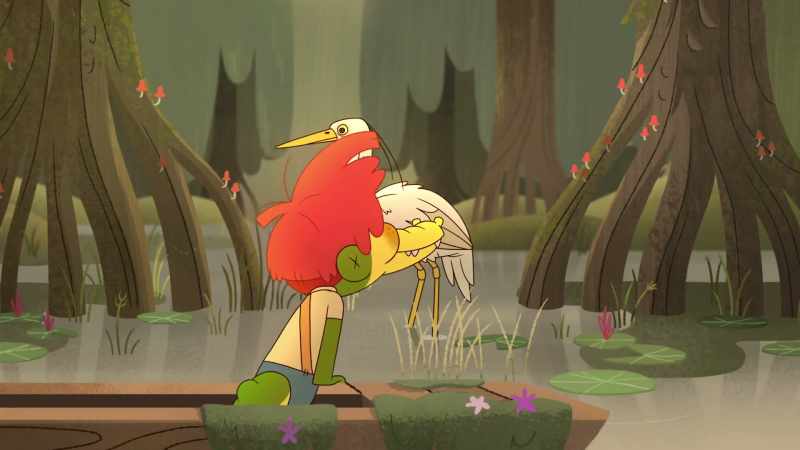 Goodbye, egret. -[squawks]