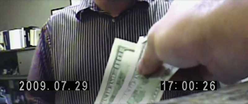 Goodnow: Walked to the front desk, paid my initial fee