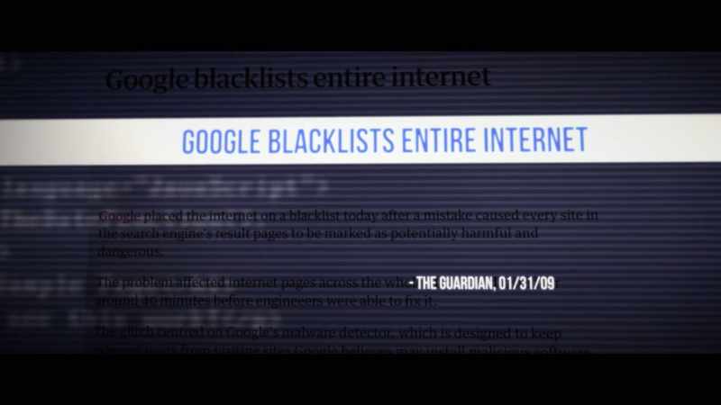 Google has blacklists