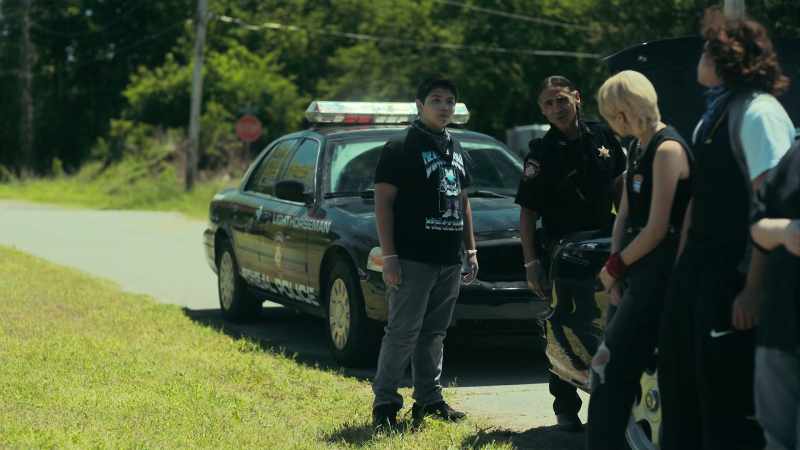 Got a report yesterday about a black car