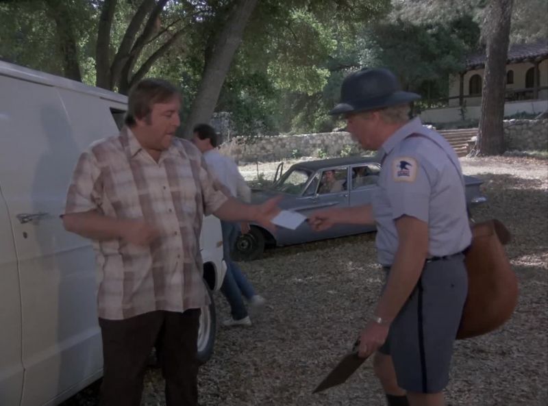 Got to deliver a letter here for you. Oh, thanks