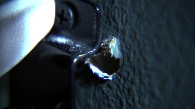 Got it. Straight through the wall