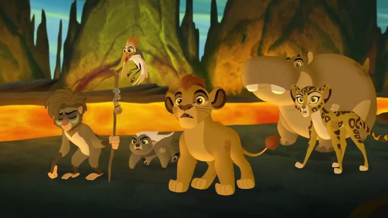 Got you now, Lion Guard!