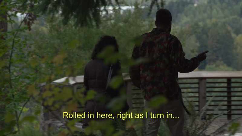 Gotcha. - Rolled in here, right as I turn in