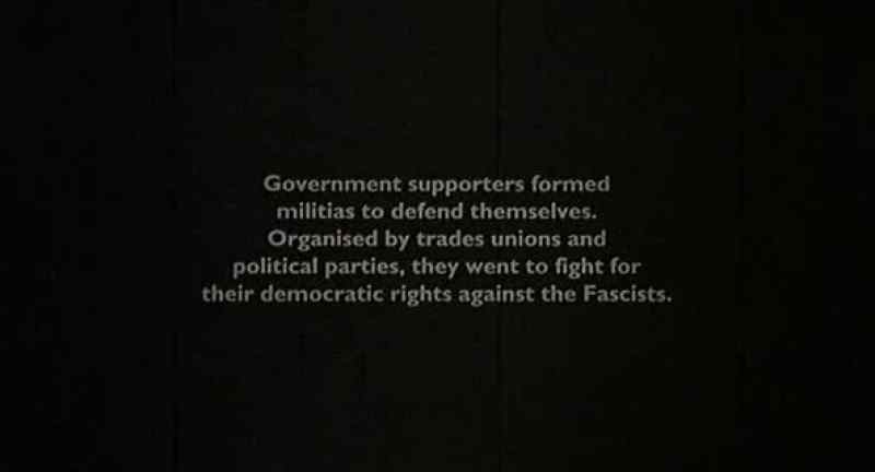 Government supporters formed militias to defend themselves