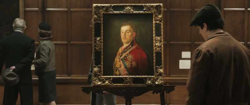Goya was just out there on an easel