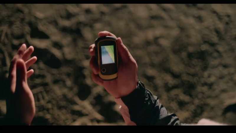 (GPS bleeps)