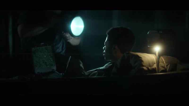 [GPS signal beeping]