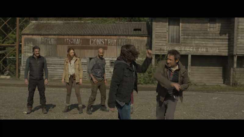 Grab. Block away, one punch, second punch. Down, stomach. Duck